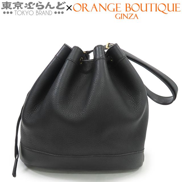 HERMES（エルメス） マーケットGM 〇Z刻印 黒 ブラック ゴールド金具