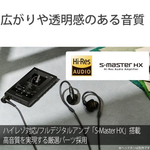 ソニー(SONY) NW-A306 B ブラック ハイレゾ音源対応 ウォークマン A