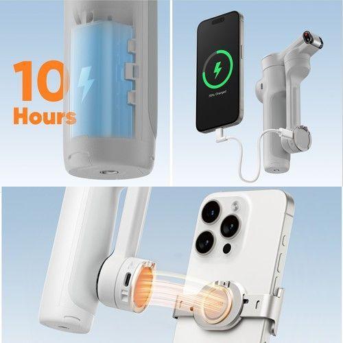 Insta360 Flow2 Pro(ストーン・グレー) スマートフォン用AIジンバル