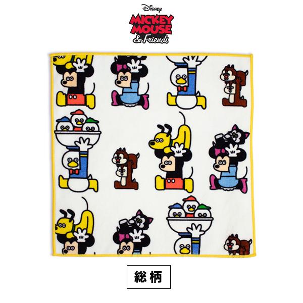 ミニタオルハンカチ キャラクター 約25cm 子供 ハンドタオル 可愛い