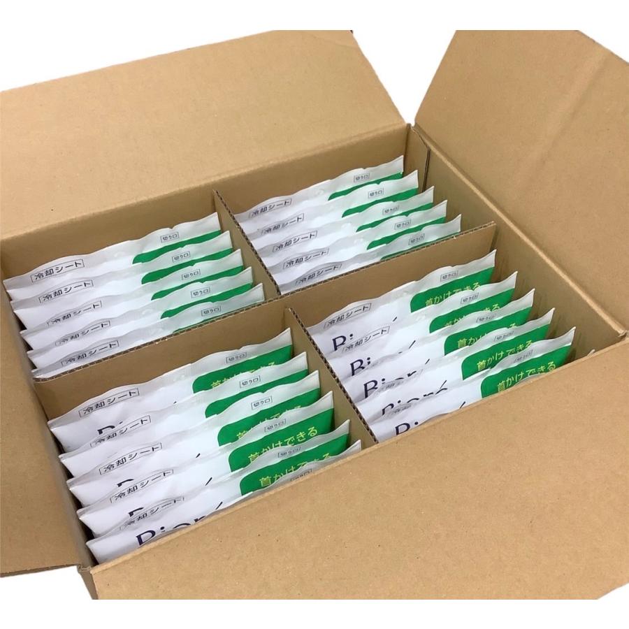 Biore 爆買 ケース売り 花王 ビオレ 冷タオル 5枚入×24個 無香性 冷却