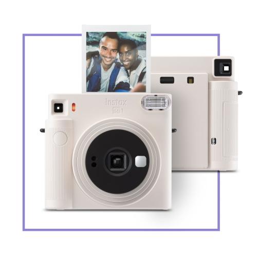 富士フィルム チェキスクエアカメラ instax SQUARE SQ1 チョーク
