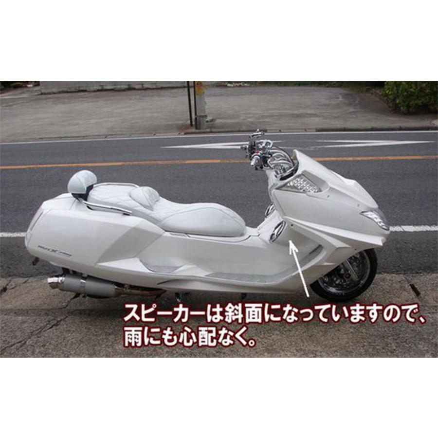 YAMAHA（ヤマハ） マグザム(SG17J/SG21J)専用 スピーカーボックス 黒