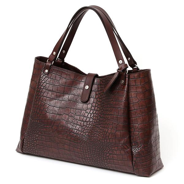 beau dessin（ボーデッサン） クロコ 型押し トートバッグ メンズ 本革