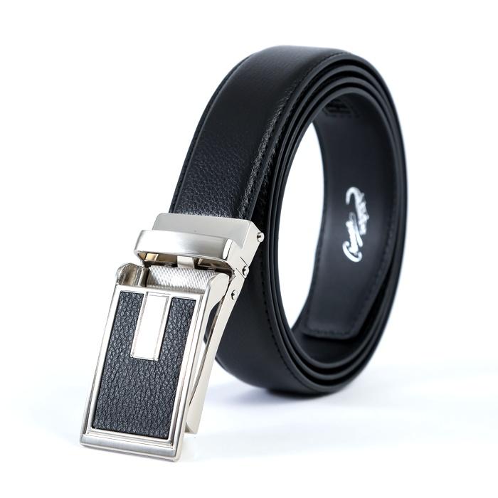 Crocodile（クロコダイル） ベルト メンズ 穴レス 本革 ビジネス 穴