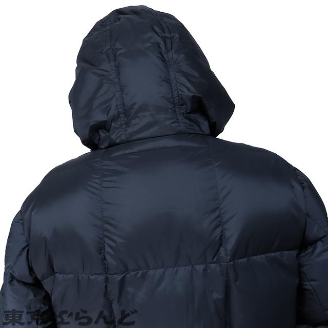 PRADA（プラダ） フーディダウンジャケット ネイビー 紺 ポリエステル