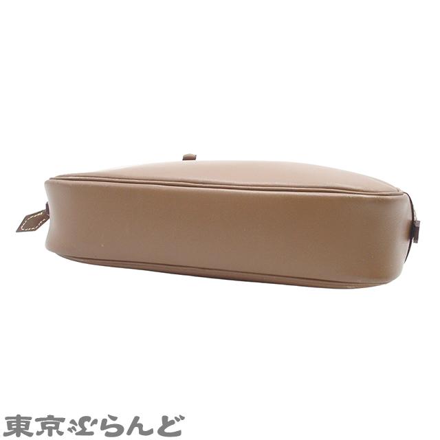 HERMES（エルメス） プリュムエラン22 □O刻印 エトゥープ シルバー