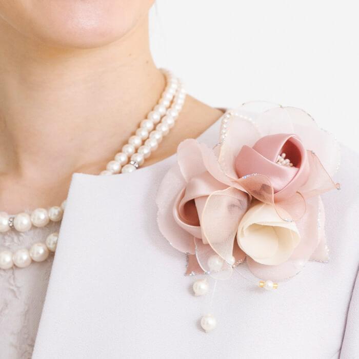 東京ソワール コサージュ ブローチ 結婚式 パーティ 七五三 入学式