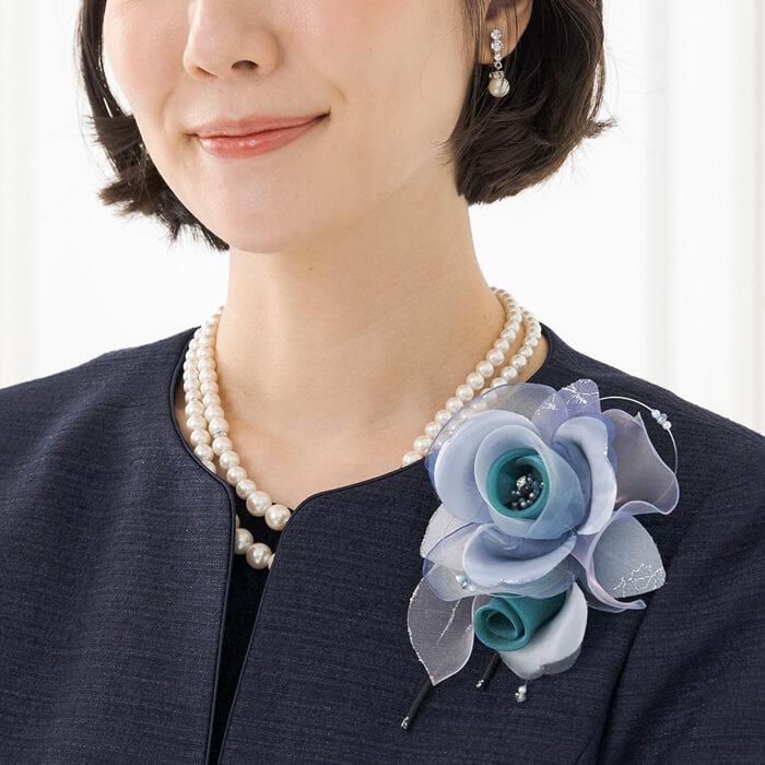 東京ソワール コサージュ ブローチ 結婚式 パーティ 七五三 入学式
