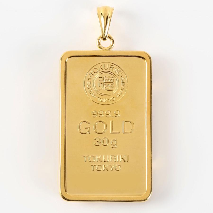 24金 純金 インゴット INGOT [徳力 純金 30g] ゴールドバー+専用