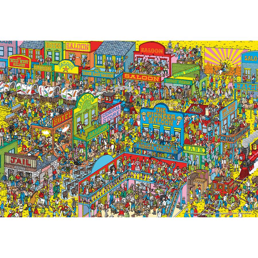 ジグソーパズル 1000マイクロピース ウォーリーをさがせ Where's Wally