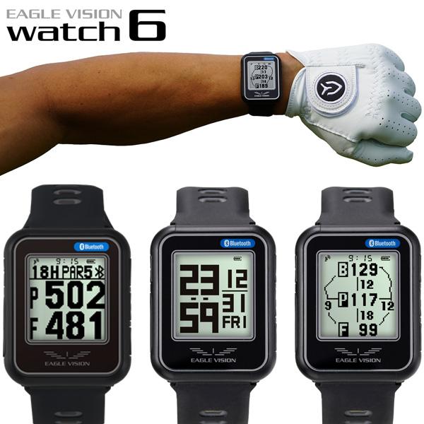 EAGLE VISION 朝日ゴルフ watch 6 EV-236BK イーグルビジョン ウォッチ