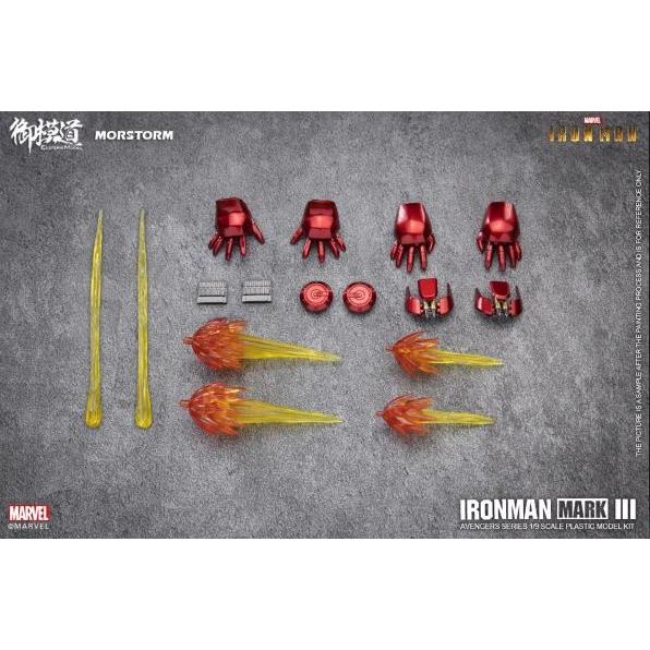 御模道 アイアンマン マーク3 1/9スケールプラモデル DX版 IRON MAN