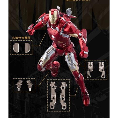 新作発売 御模道 1/9 スケール アイアンマン マーク7 DX MK7 可動