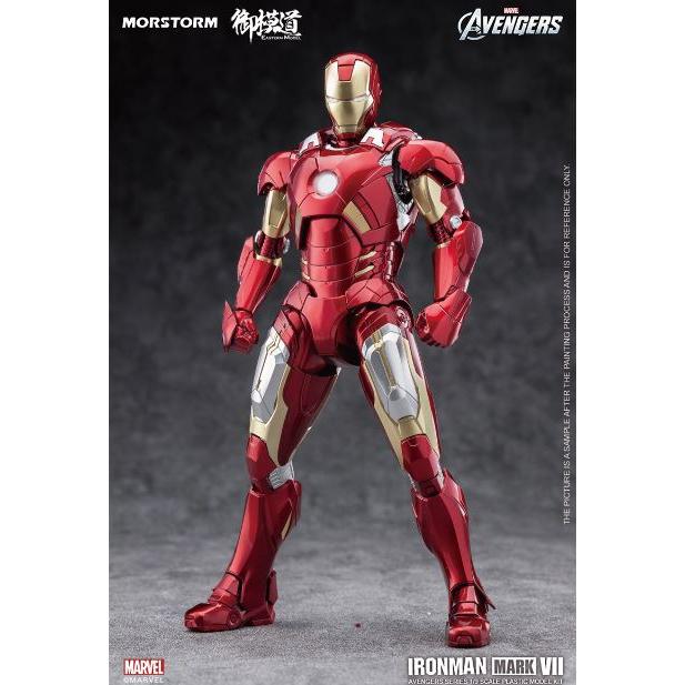 新作発売 御模道 1/9 スケール アイアンマン マーク7 DX MK7 可動