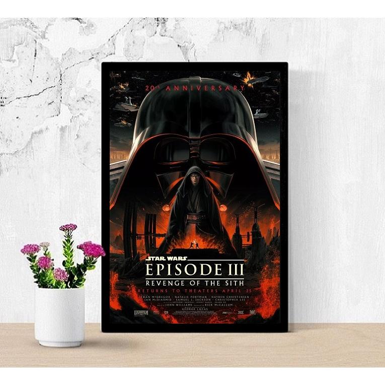 スターウォーズ エピソード 3 シスの復讐 映画ポスター 20周年記念