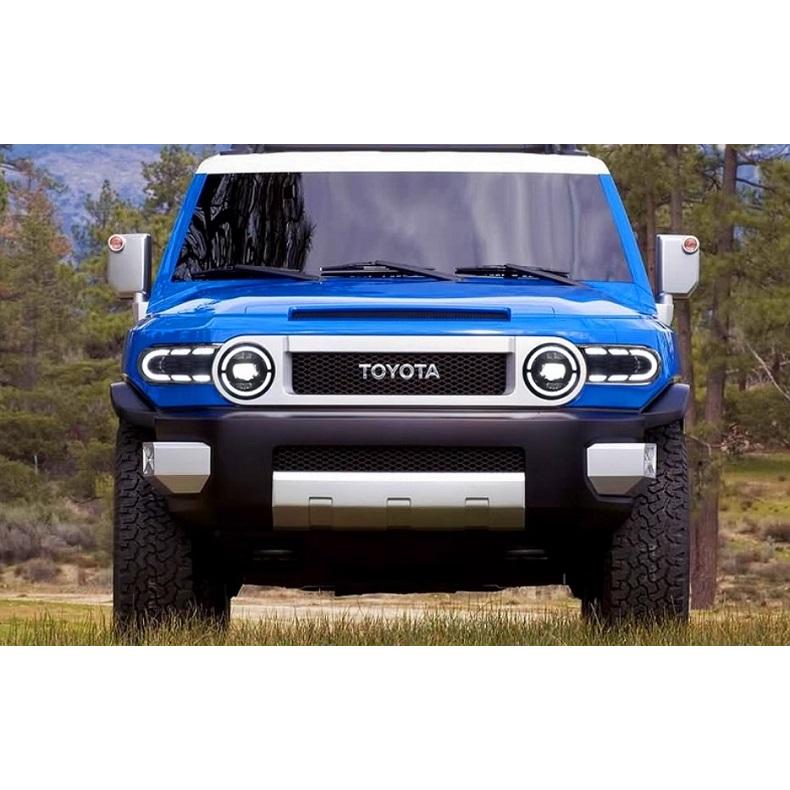 FJ クルーザー LED ヘッド ライト 流れる ウインカー VLAND : Vland