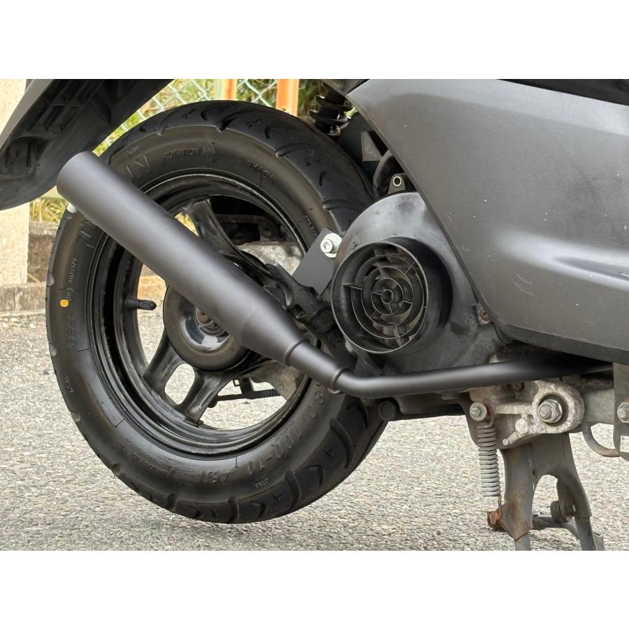 ホンダ トゥディ用マフラー ONEDAY BLACK 黒塗装 SECRETSPEED 日本製