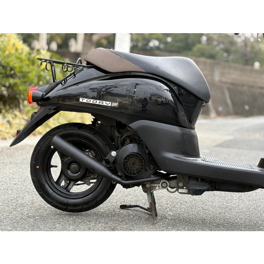ホンダ トゥディ用マフラー ONEDAY BLACK 黒塗装 SECRETSPEED 日本製