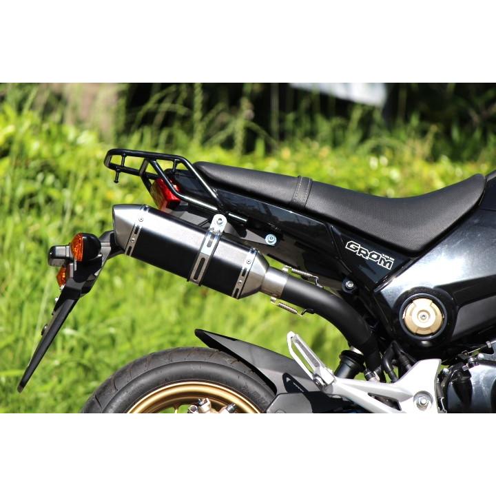 HONDA グロム125 (JC61) 1型 GROM スリップオンマフラー ブラック