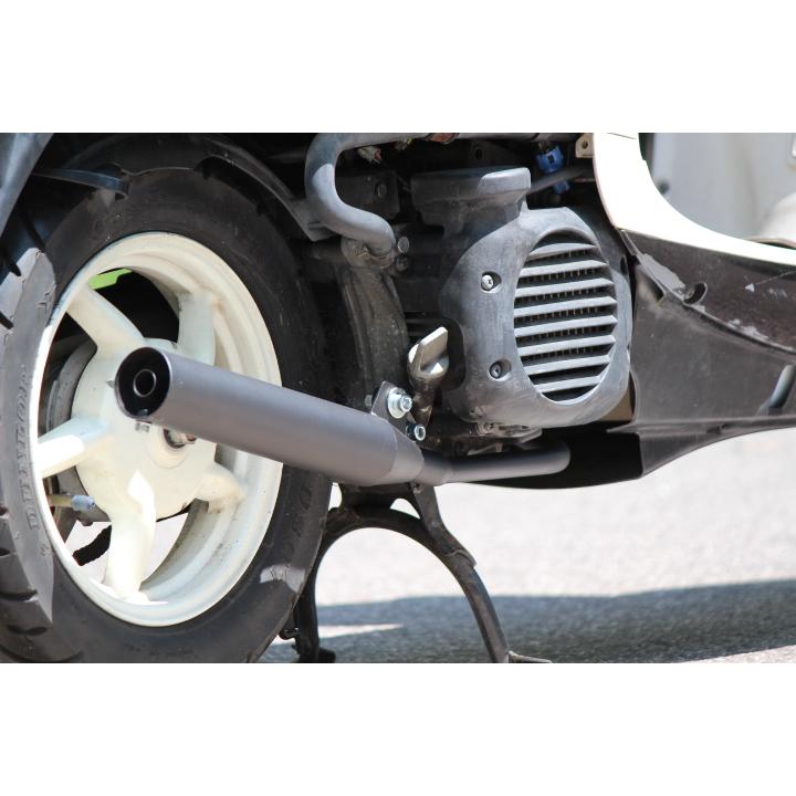 ヤマハ VINO ビーノ 用 SA26J/SA37J 50φマフラー 《MARS BK》 ブラック