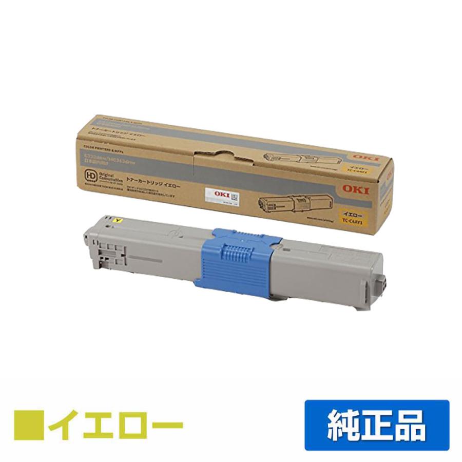 COREFIDO 沖データ OKI TC-C4AY2トナーカートリッジ 黄/イエロー 純正