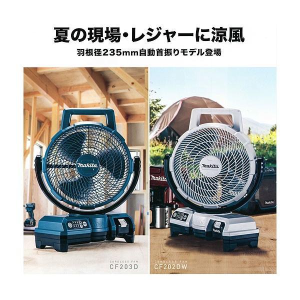 マキタ（makita） 充電式ファン CF203DZ 自動首振りモデル 18V/14.4V