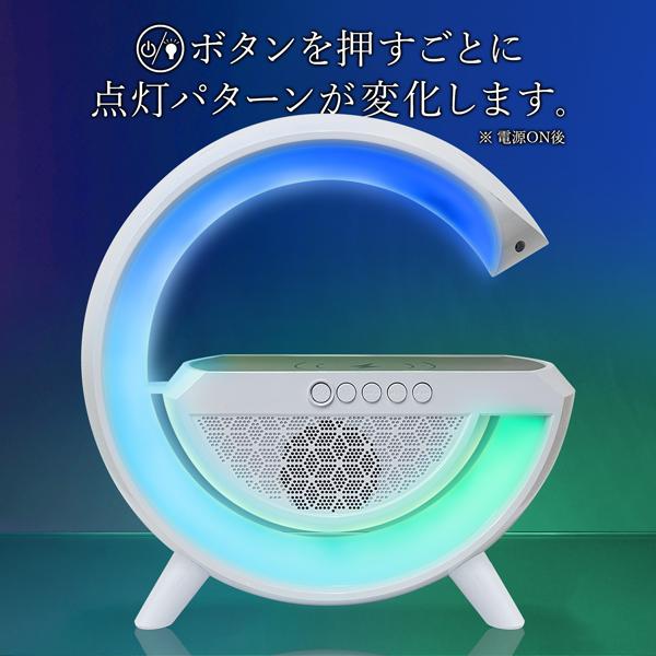 ワイヤレス充電スピーカー 多機能 Bluetooth USB Type-C Android