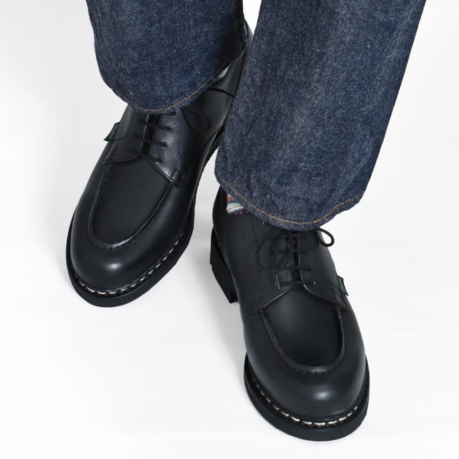 Paraboot（パラブーツ） シャンボード CHAMBORD NOIR レザーシューズ U