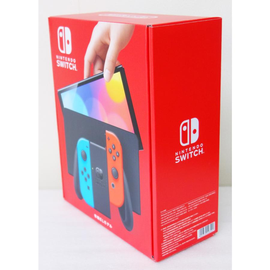 Nintendo Switch 任天堂 有機ELモデル ネオンブルー・ネオンレッド HEG