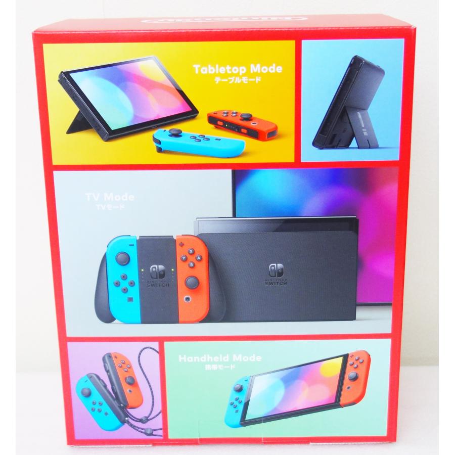 Nintendo Switch 任天堂 有機ELモデル ネオンブルー・ネオンレッド HEG
