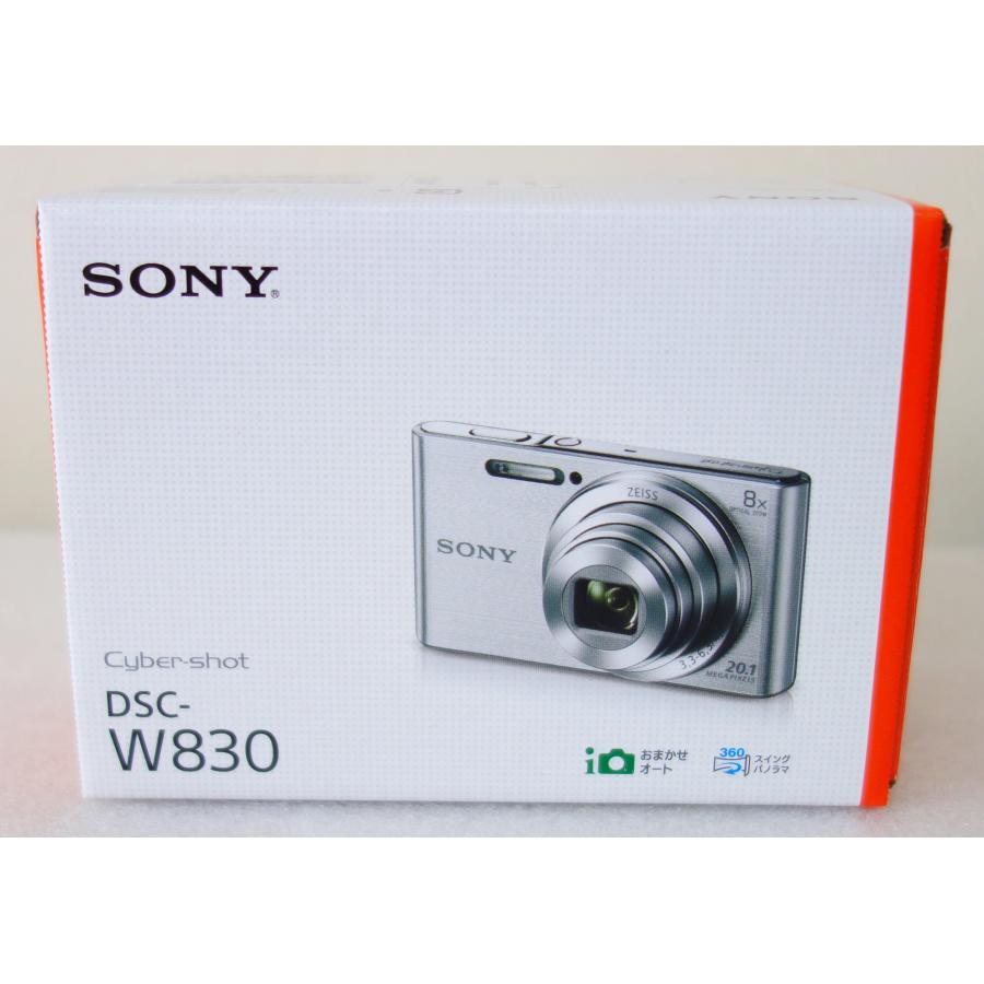 サイバーショット ソニー SONY DSC-W830 シルバー コンパクトデジタル