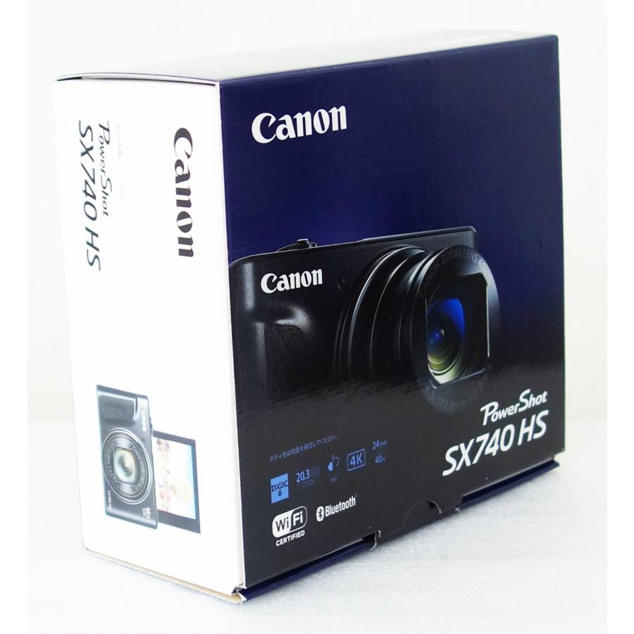 PowerShot キヤノン CANON SX740 HS BK ブラック PSSX740HS(BK