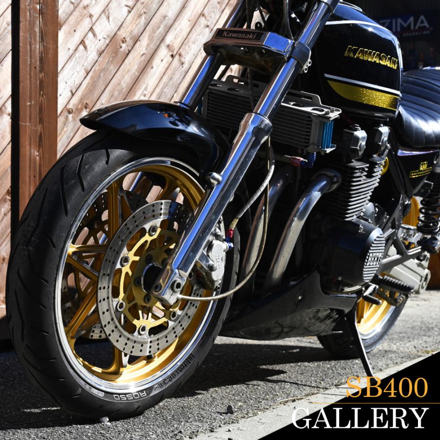 ゼファー400 ホイール キャストホイール ゴールド 前17インチ 後18