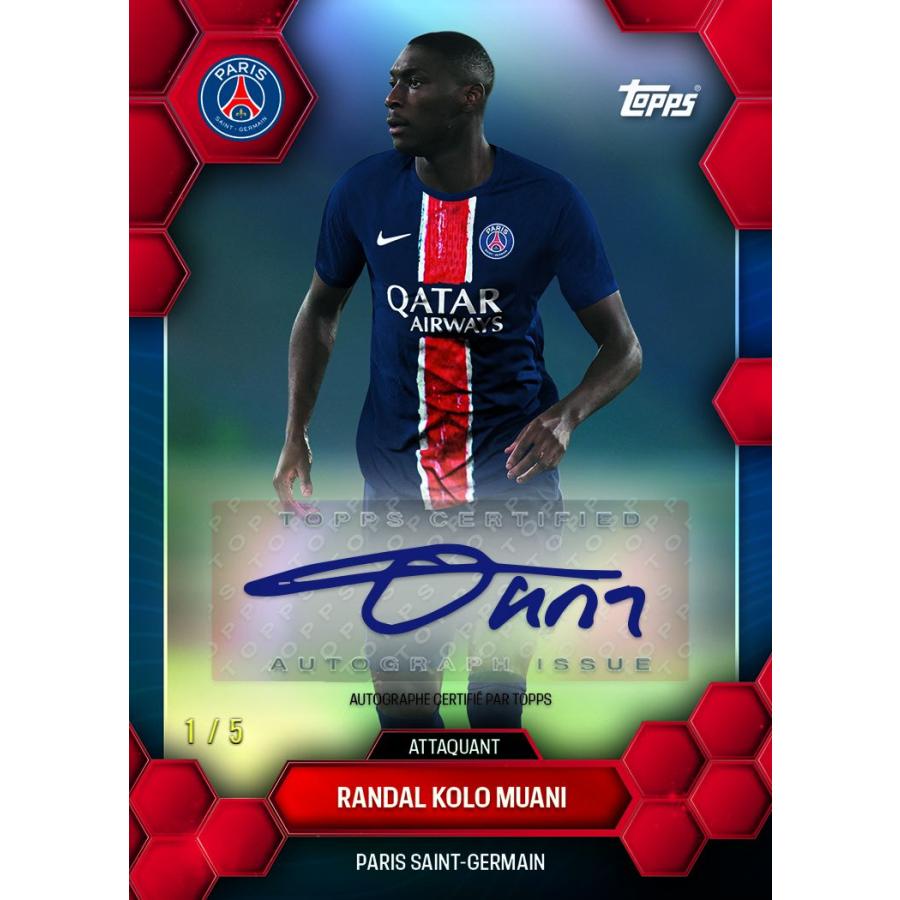 Topps Topps Paris Saint-Germain Fan Set 2024-25 パリサンジェルマン