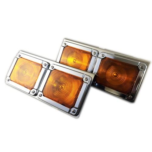 トラック用品 AS 小糸製バスウィンカー2連ステー付 L/R 爆買