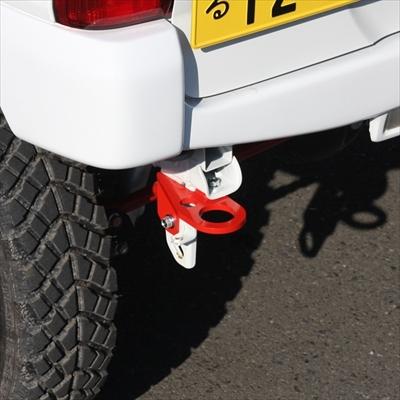 ジムニー JB23 牽引フック T9・リア 9mm厚 (JB23アピオ製リアFRP