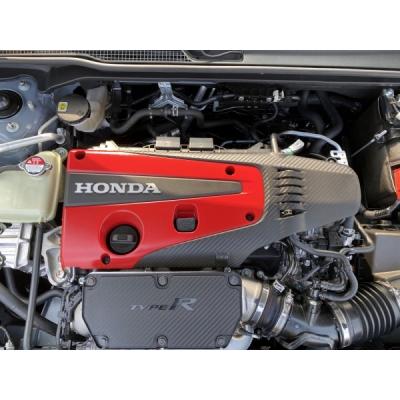 FL5/FK8 シビック タイプR エンジンカバー ブラック&レッド : エアロ