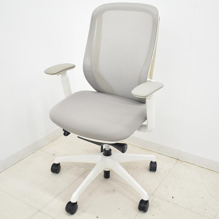 シルフィー 【中古】オカムラ シルフィー ハイバック 可動肘 バック