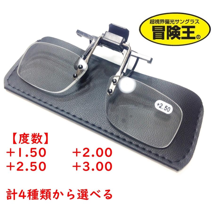 クリップオン 老眼鏡 おたすけグラス 眼鏡 につける ルーペ UVカット