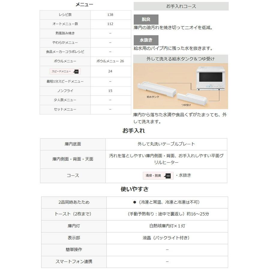 日立（HITACHI） ヘルシーシェフ オーブンレンジ 総庫内容量：31L