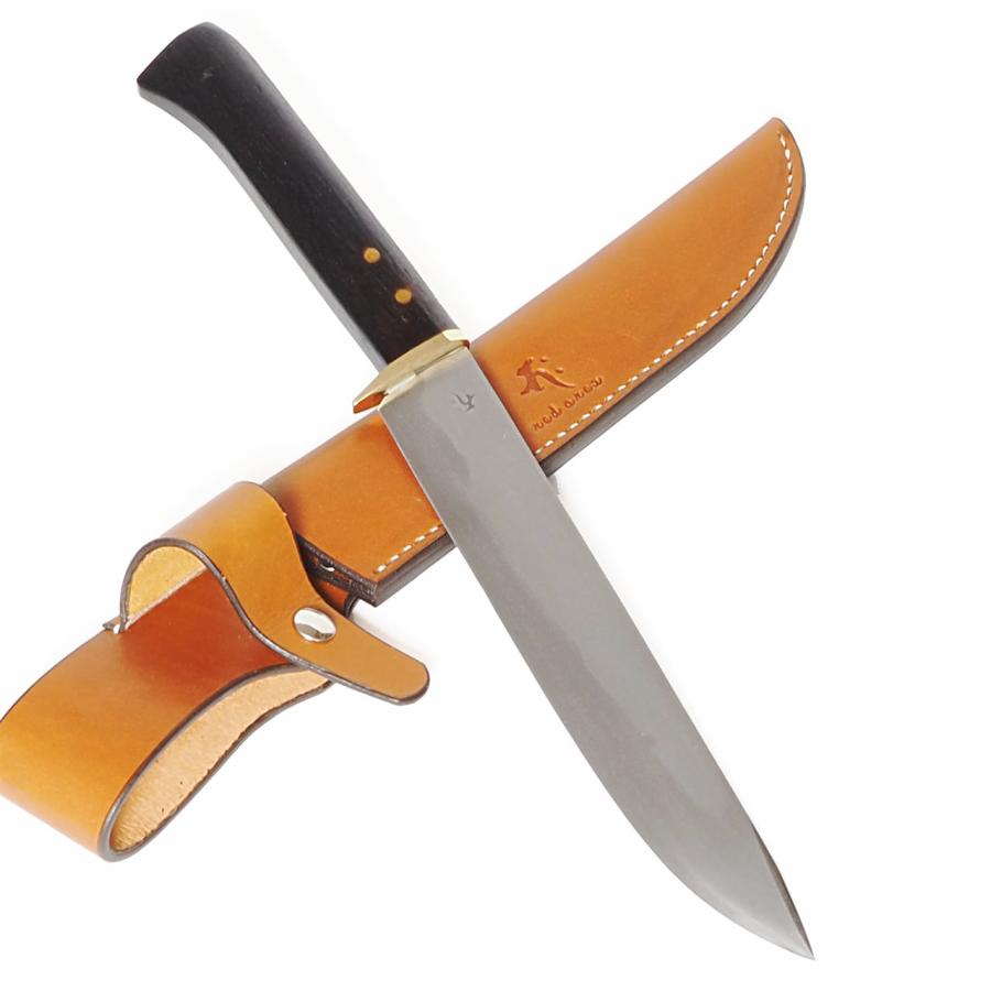 レッドオルカ 剣鉈 甲伏せ造り 義光 24cm 両刃 白紙 和式ナイフ