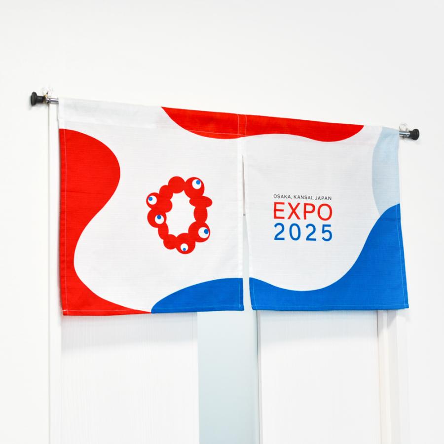 暖簾（のれん）ロゴマーク 2025大阪・関西万博公式ライセンス商品