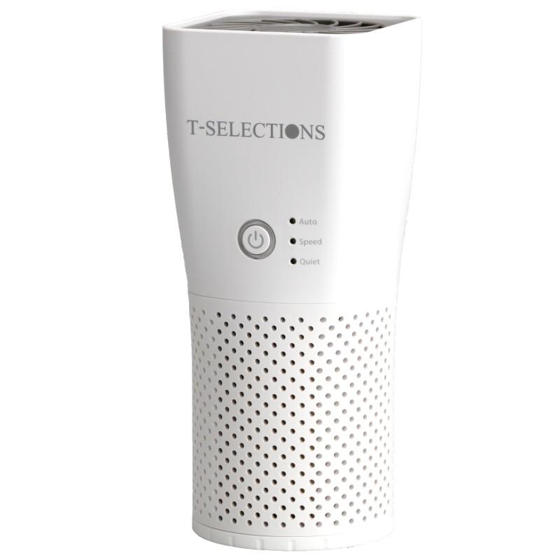 空気清浄機 花粉にお悩みの方に 持ち運び可能な T005730 ホワイト