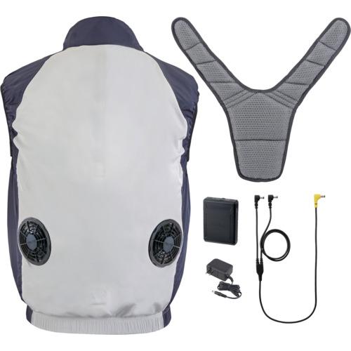 限定特価)タジマ 清涼ファン風雅ベスト2 フルセットL (FVBA37SEBWL