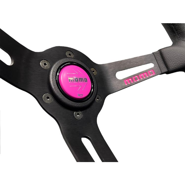 正規品 MOMOステアリング DRIFT PINK RIBBON/ドリフト ピンクリボン 33