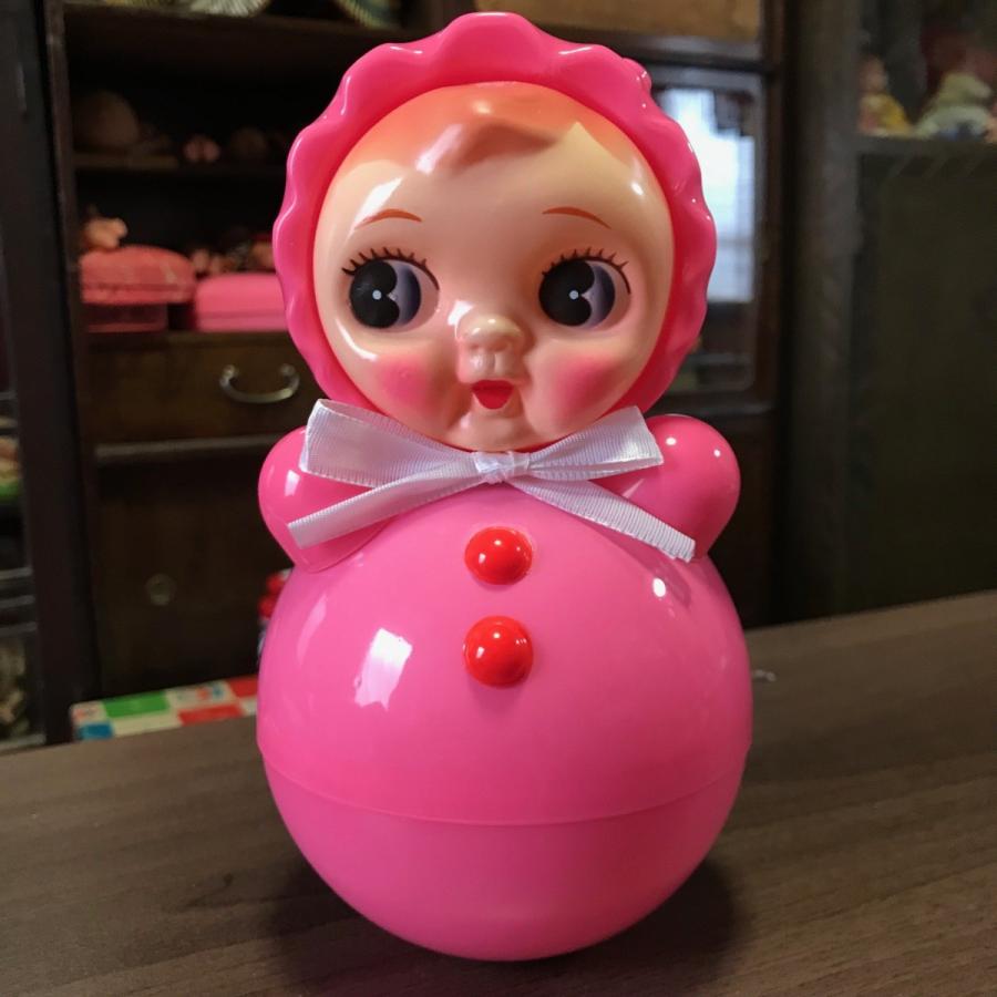 起き上がりこぼし 昭和レトロ 日本製 可愛い おきあがりこぼし : 昭和