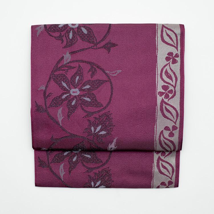 名古屋帯 仕立て上がり 日本製 着物 和装 街着 カジュアル 松葉仕立て