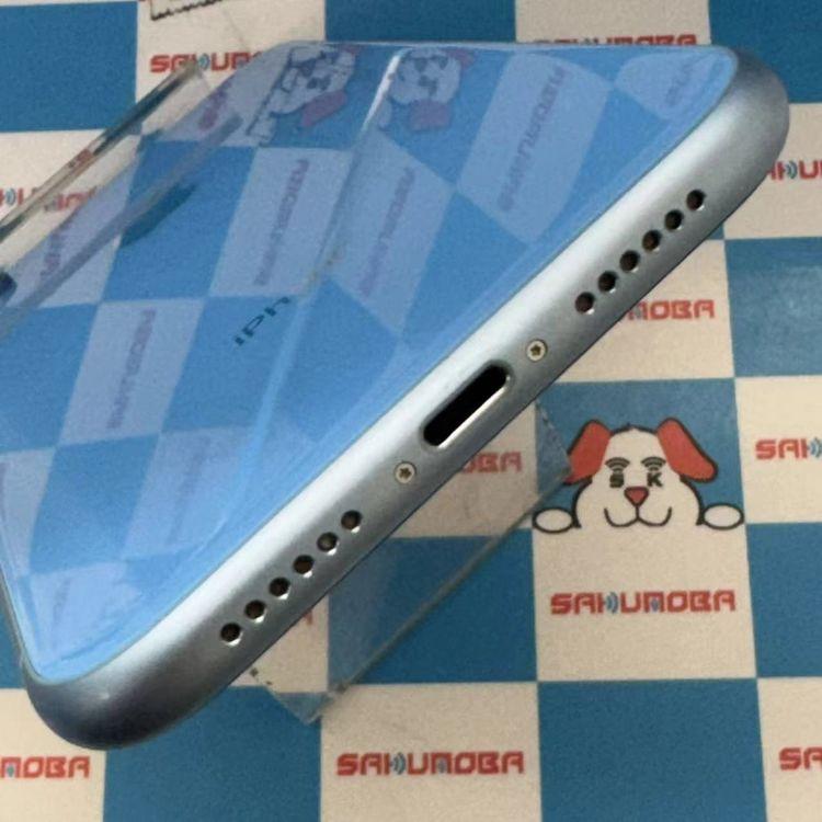 即日発送可iPhoneXR au Apple 64GB ブルー - SIMロック解除済 ジャンク