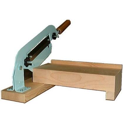 即日発送 特選国産品) カキ餅切り No.70 (フッ素コート刃) 厚み調節式